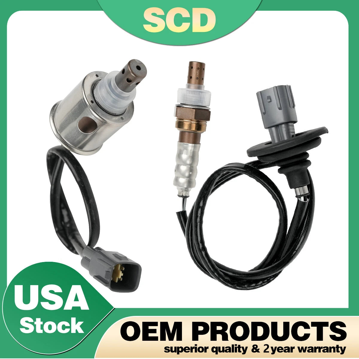 2X Upstream & Downstream O2 Sensors for Toyota Prius (2004–2009)