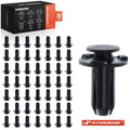 50Pcs 10mm Nylon Rocker Moulding Clips for Honda 