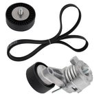 Drive Belt Pulley + Tensioner Kit for BMW E82 E90 E91 E60 (2006–2013) 11287535860
