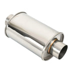 2.75" Inlet/Outlet Ultra Quiet Resonator for Universal Fit (T304 Stainless)