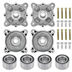 Set of 4 Wheel Hubs & Bearings & Studs for Polaris RZR 800 (2008–2014)