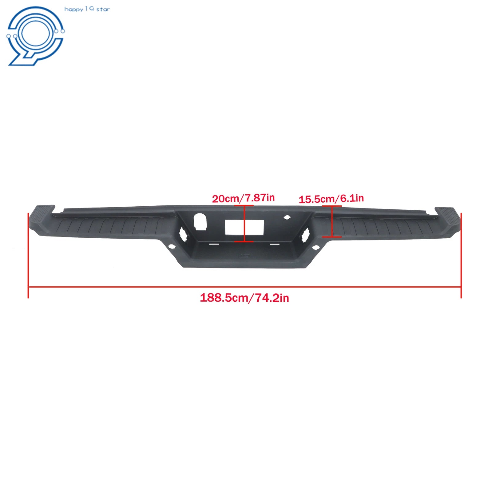 Rear Bumper Step Pad with Tow and Park Aid for Ford F-150 (2021–2023)