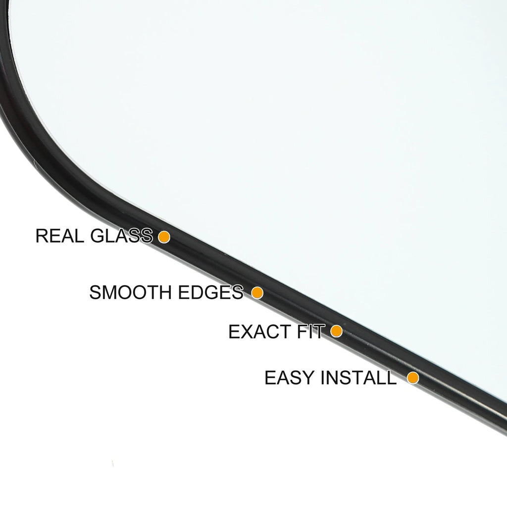 Right Towing Mirror Glass Lower for Ford F-150 F-250 F-350 F-450 F-550 