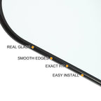 Right Towing Mirror Glass Lower for Ford F-150 F-250 F-350 F-450 F-550 