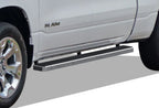 Set of 2 Stainless Steel Side Steps for Dodge Ram 1500 Crew Cab (2019–2026)