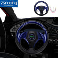 12.5" Blue Steering Wheel for EZGO TXT RXV Yamaha Club Car