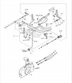 Remote Control Fitting Kit 398-83880-1 for Tohatsu 9.9-18HP (2015-2018)