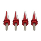 4 x Windscreen Screw Bolts Red Spike for Harley Touring Road Glide (1998-2025)