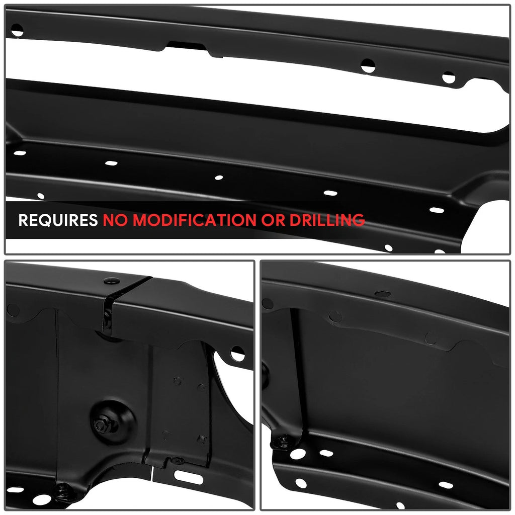 Front Bumper Face Bar for Ford F-150 (2006–2008) Primered Black w/o Fog Light Holes