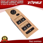 Front Left Power Window Control Switch for BMW E90 E91 (2006–2012)