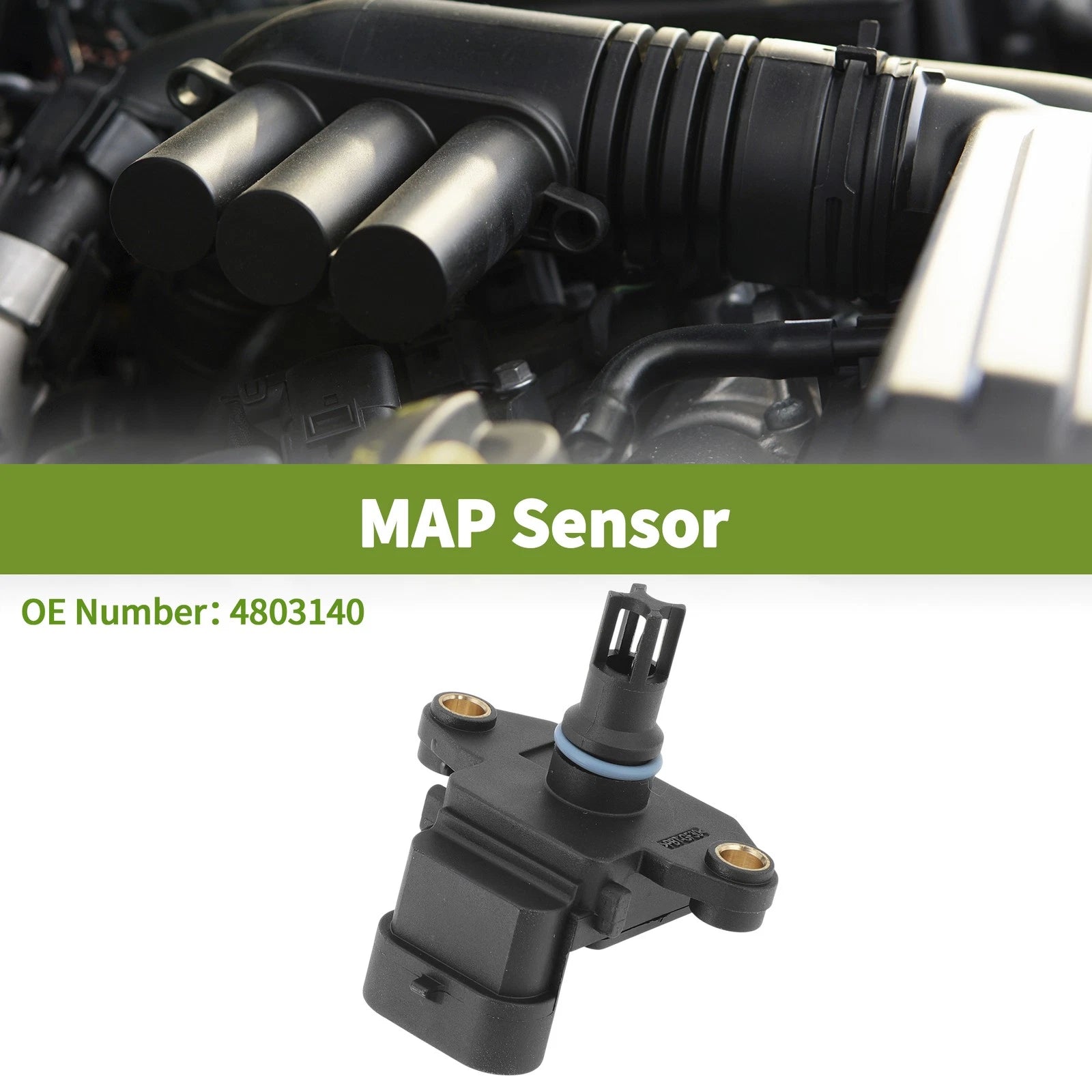 Manifold Absolute Pressure Sensor for Chevrolet Cobalt (2008–2010) No.4803140