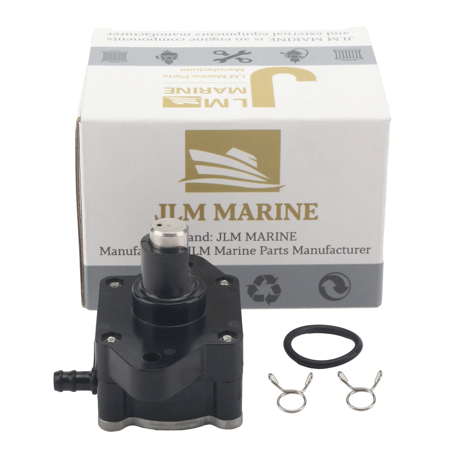 Fuel Pump & O-ring Kit for Mercury Mariner 4-Stroke 10-30 HP (1990–2023)