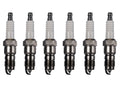 Set of 6 U-Groove Spark Plugs Gap 0.044 for Ford Mercury Lincoln (V6)