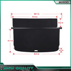 Retractable Cargo Cover for Toyota 4Runner (2003–2009)