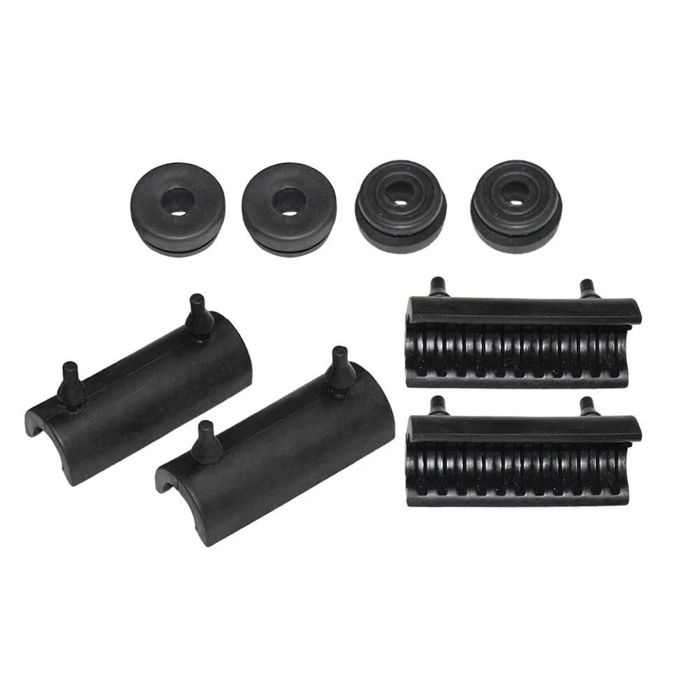 Set of 4 Rubber Grommet Support Cushions for Harley Touring (2014–2020)
