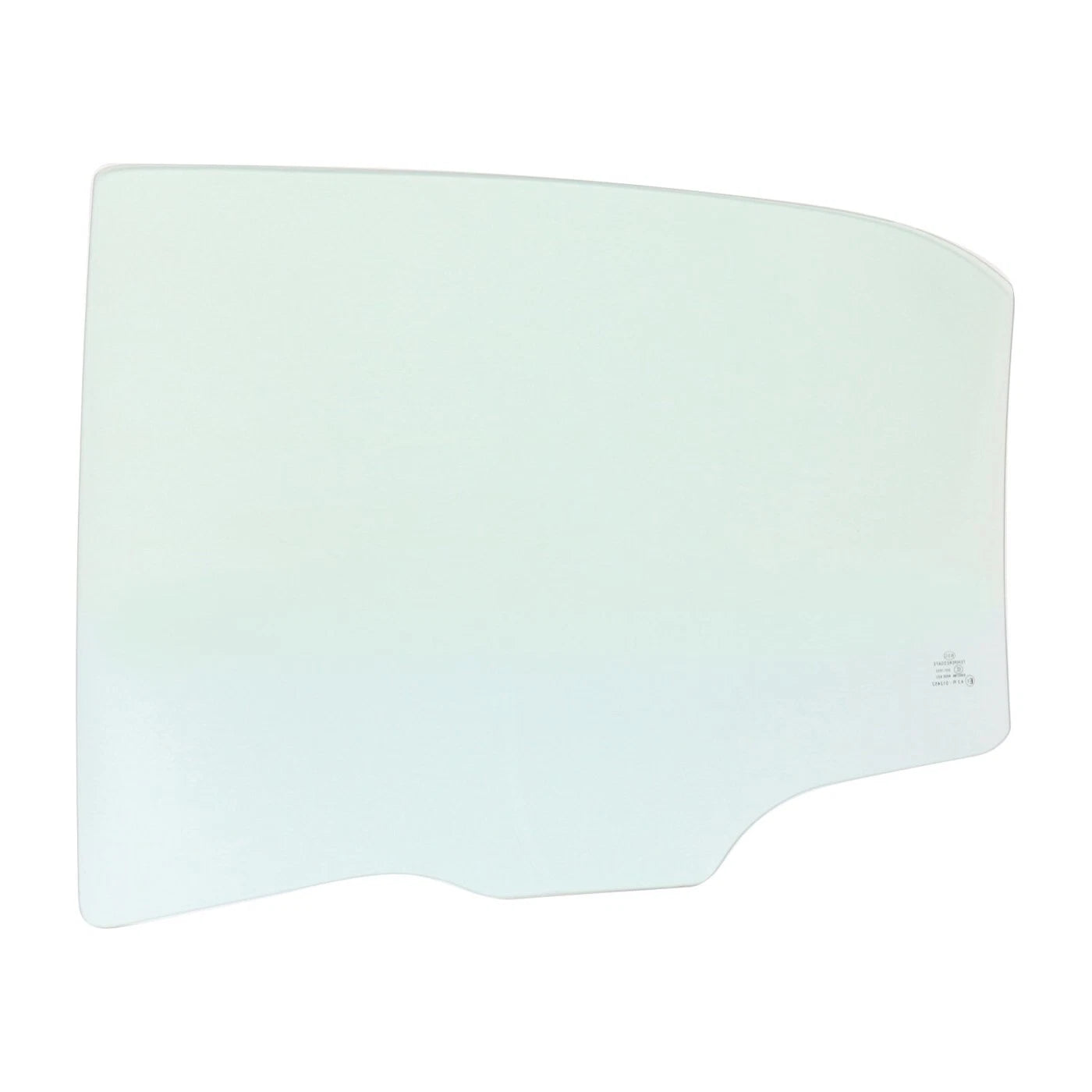 Set of 2 Door Glass for Honda Accord (2003–2007) Rear Driver & Passenger