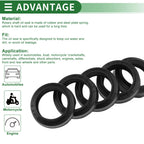 Set of 5 Oil Seal Rotary Shaft Seal NBR Rubber 12x16x3.5mm