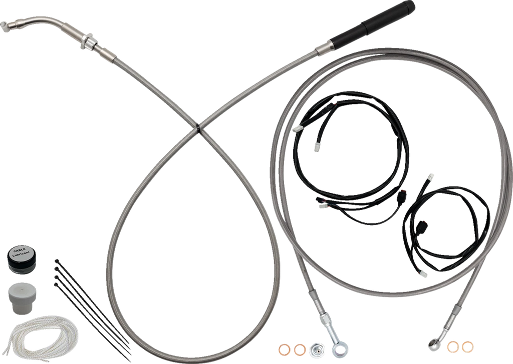 EZ Install Kit for Harley Davidson (16" Handlebars, Upper Clutch)