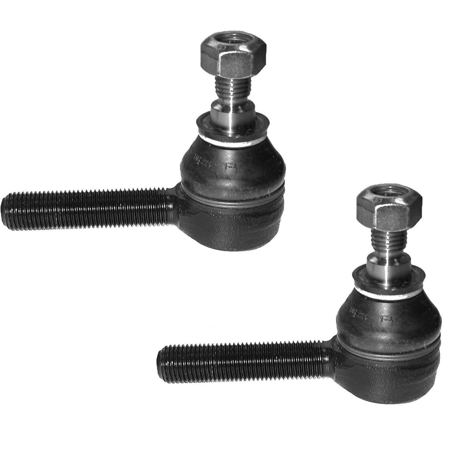 Set of 2 Front Outer Steering Tie Rod Ends for Mercedes W124 R129 (1986–1999)
