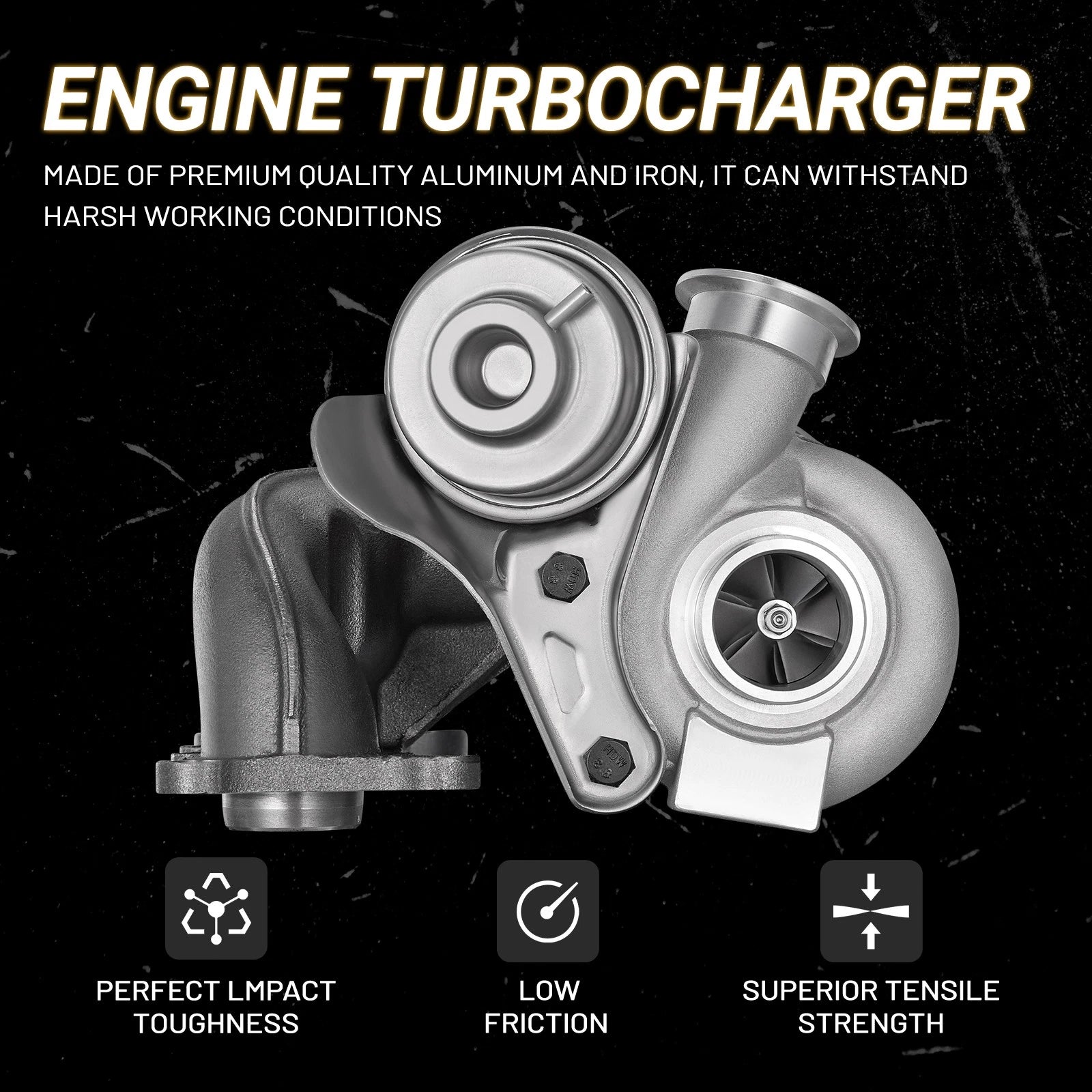 Twin Turbos Turbocharger N54 N54B30 for BMW 335i xDrive (2009–2011)