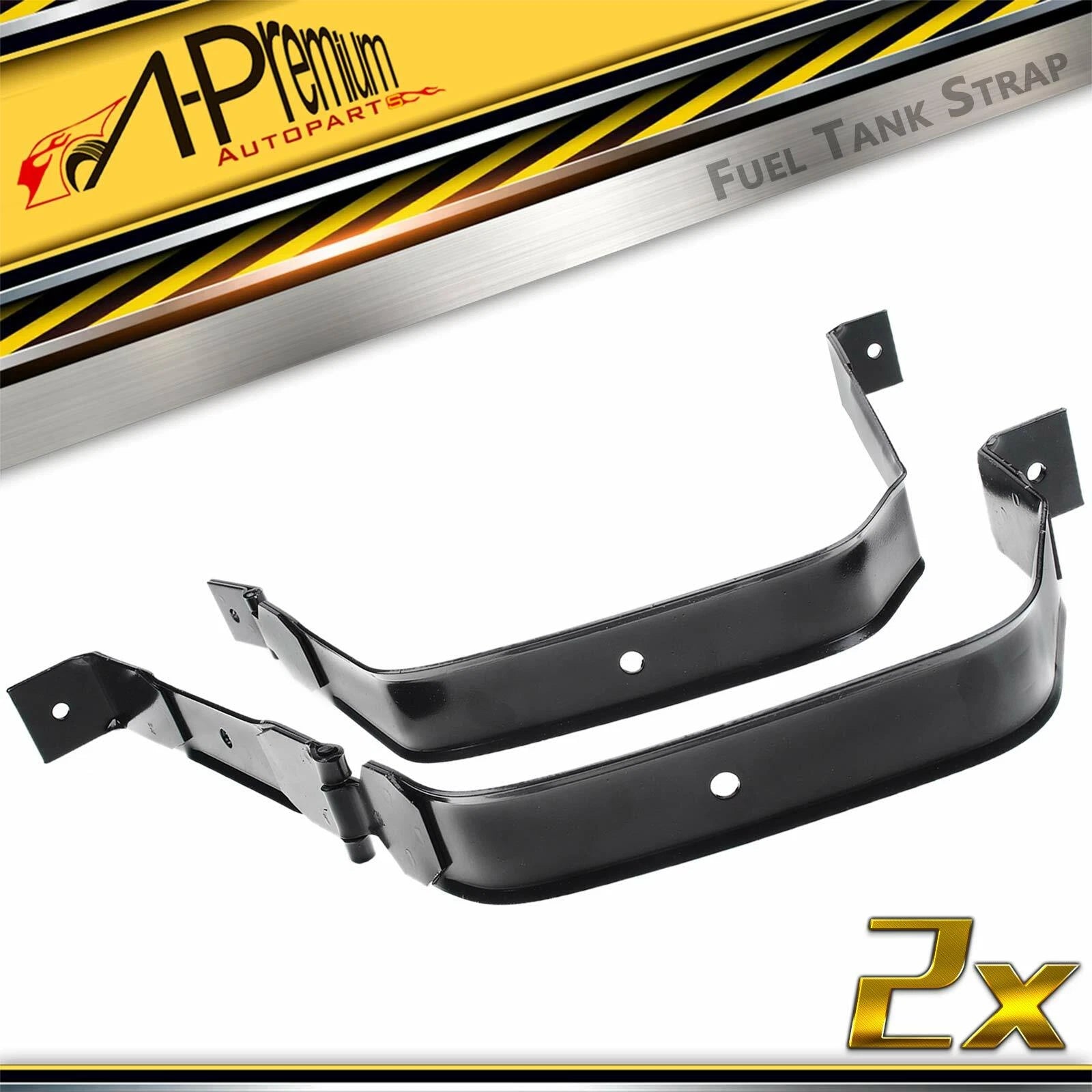 2X Fuel Tank Strap for Ford F-250 F-350 Super Duty F-450 (2013–2016)