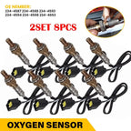 8X Oxygen O2 Sensors for Jeep Wrangler (2001–2007)