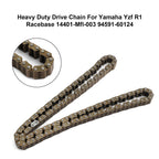 Heavy Duty Drive Chain for Yamaha YZF R1 (14401-MFL-003, 94591-60124)