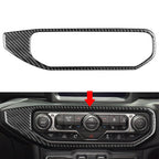 AC Climate Control Cover for Jeep Wrangler JL JLU 4XE Gladiator JT (2018-2023)