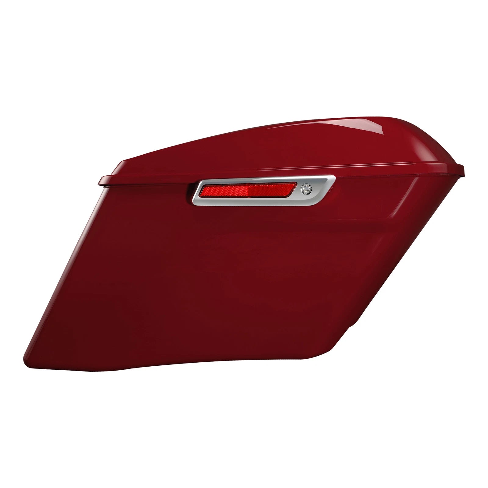 4" Stretched Saddlebags for Harley CVO Street Glide (2014–2023) Billiard Red