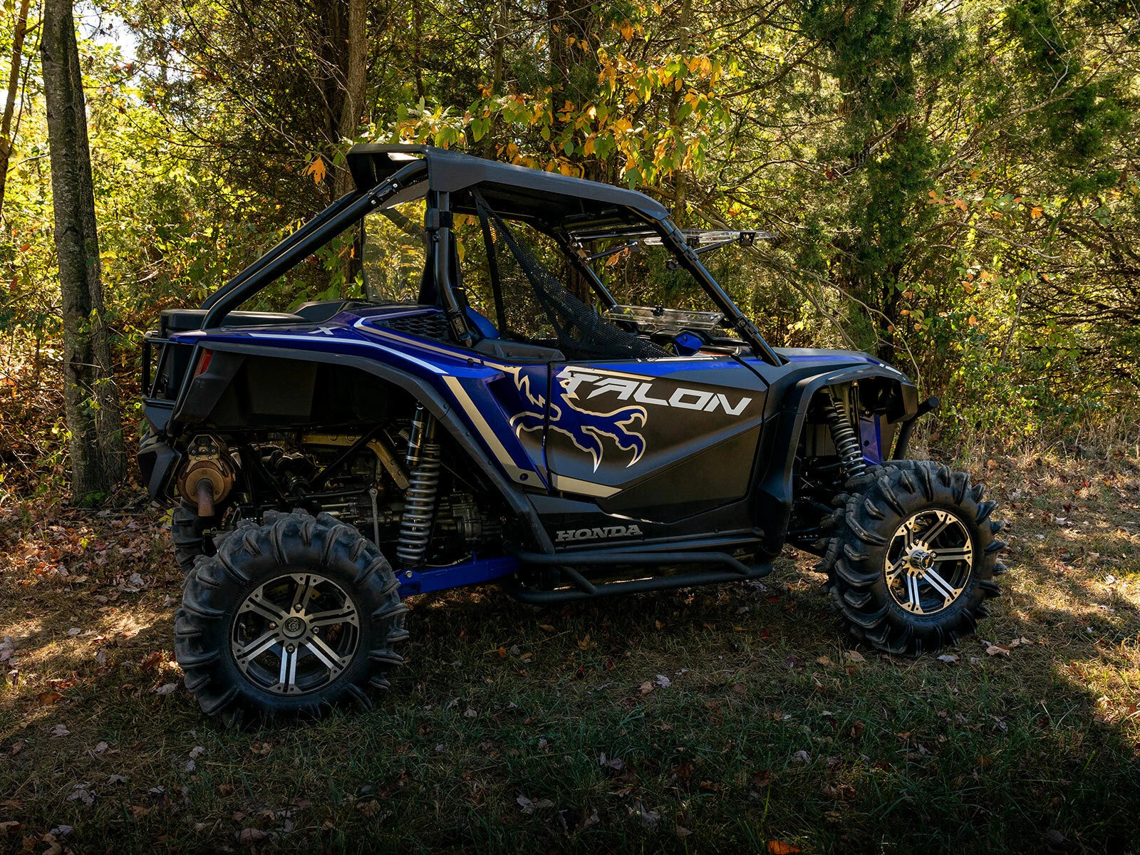 SuperATV Heavy Duty Nerf Bars for Honda Talon 1000X / 1000R (2019–2023)