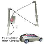 Front Right Window Regulator W/o Motor for BMW 3 Series E46 2-Door (1998–2005)