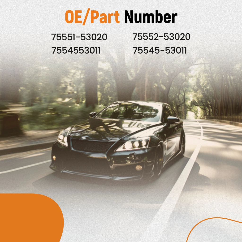 Windshield Moulding Kit with Clips for Lexus IS F IS250 IS350 (2006–2013)