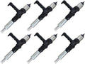 6X Fuel Injector 095000-6280 for Komatsu SAA6D170 (PC400-8 WA900-3 730E)