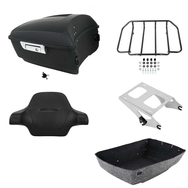 Trunk Pad Rack Mount for Harley Touring Street Road Glide (2014–2026)