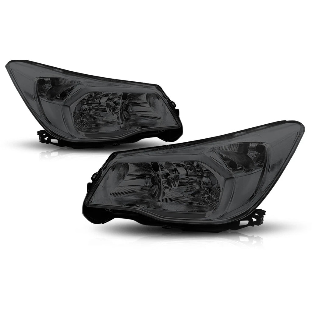 OE Headlight for Subaru Forester (2014–2016) Smoked Housing Clear Corner