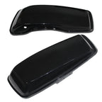 Unpainted Black Upper Saddlebags Lids for Harley Touring Street Glide (2014–2023)
