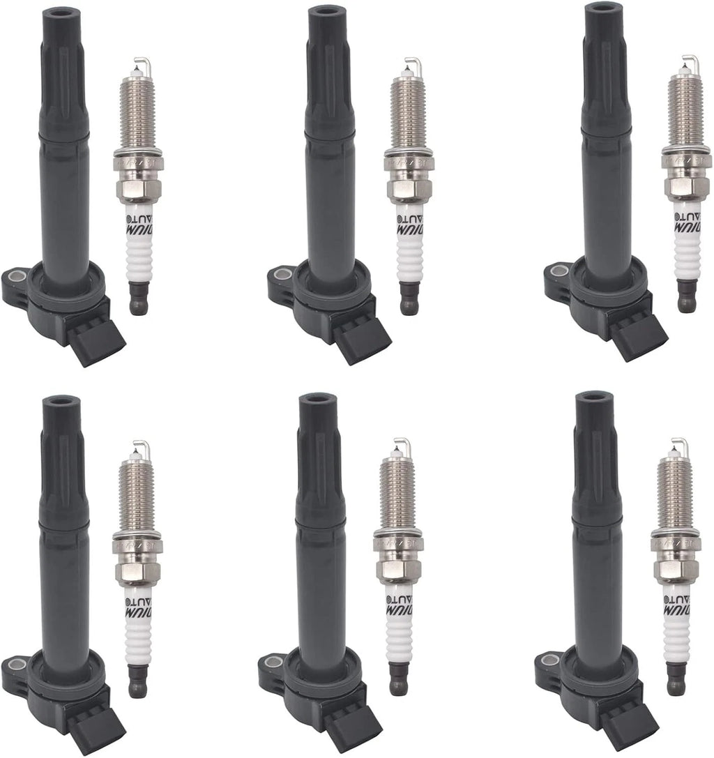 Ignition Coil and Spark Plug Kit for Toyota Camry Avalon RAV4 Sienna (UF487)