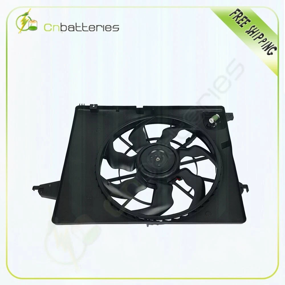 Electric AC Cooling Fan for Hyundai Santa Fe (2010–2012) & Kia Sorento (2011–2013)