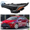 LED Headlight for Toyota Corolla (2023) Black Housing Left Driver Side