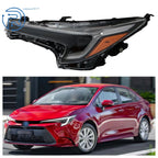 LED Headlight for Toyota Corolla (2023) Black Housing Left Driver Side