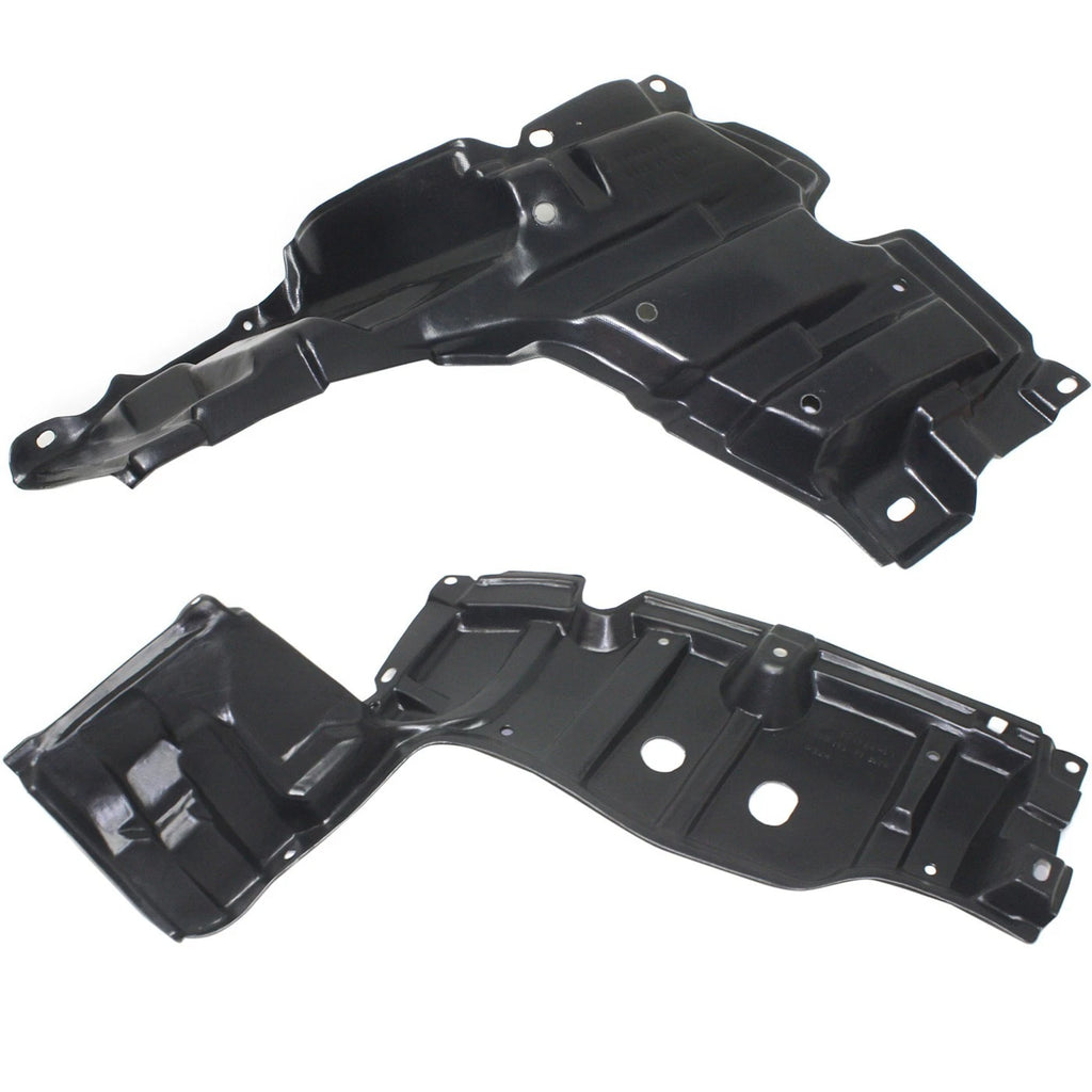 Set of 2 Engine Splash Shields for Toyota Yaris (2014–2019)
