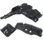 Set of 2 Engine Splash Shields for Toyota Yaris (2014–2019)