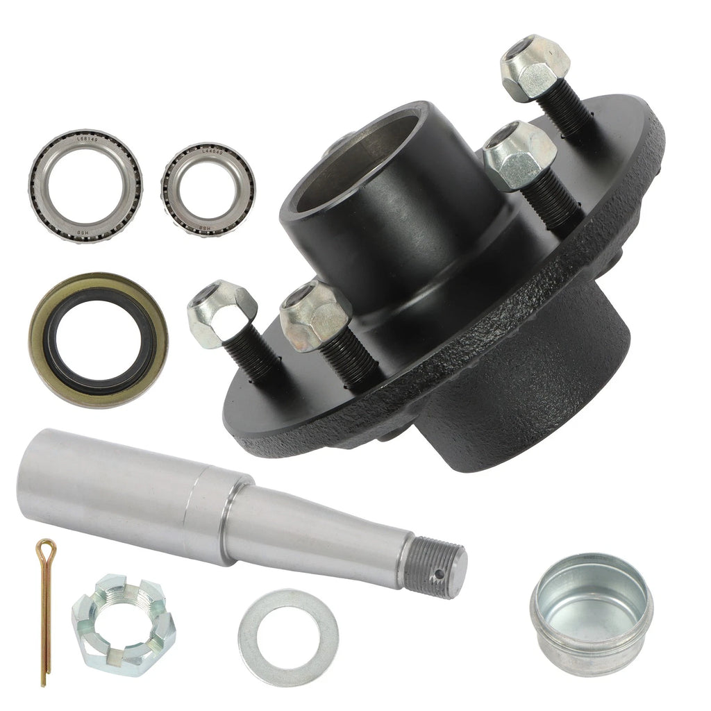 Set of 7 Trailer Hubs for Southwest Wheel R30484X (84 Spindle, 5-5.5" Bolt Circle)