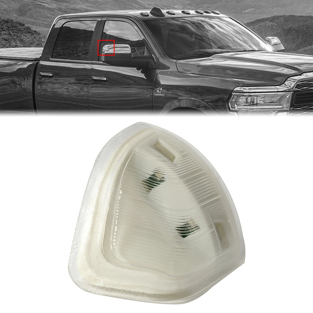 Clear Driver Left Tow Mirror Turn Signal Light for Dodge Ram 1500 2500 3500 (2002–2010)