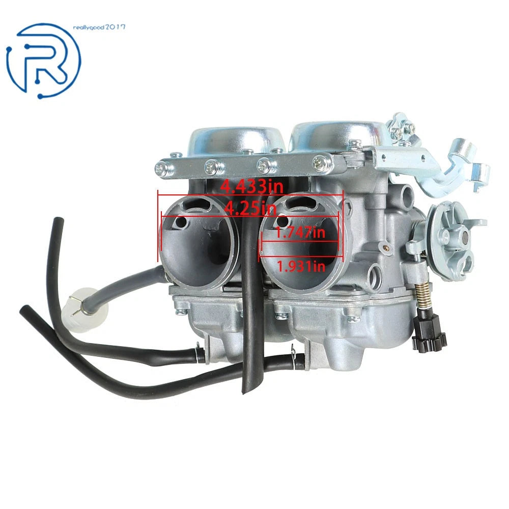 Dual Carburetor Assembly Set for Honda Rebel CMX250 (1985-2016)