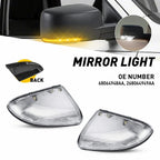 Set of 2 Mirror Turn Signal Puddle Lights for Dodge Ram 1500 2500 (2009–2014)