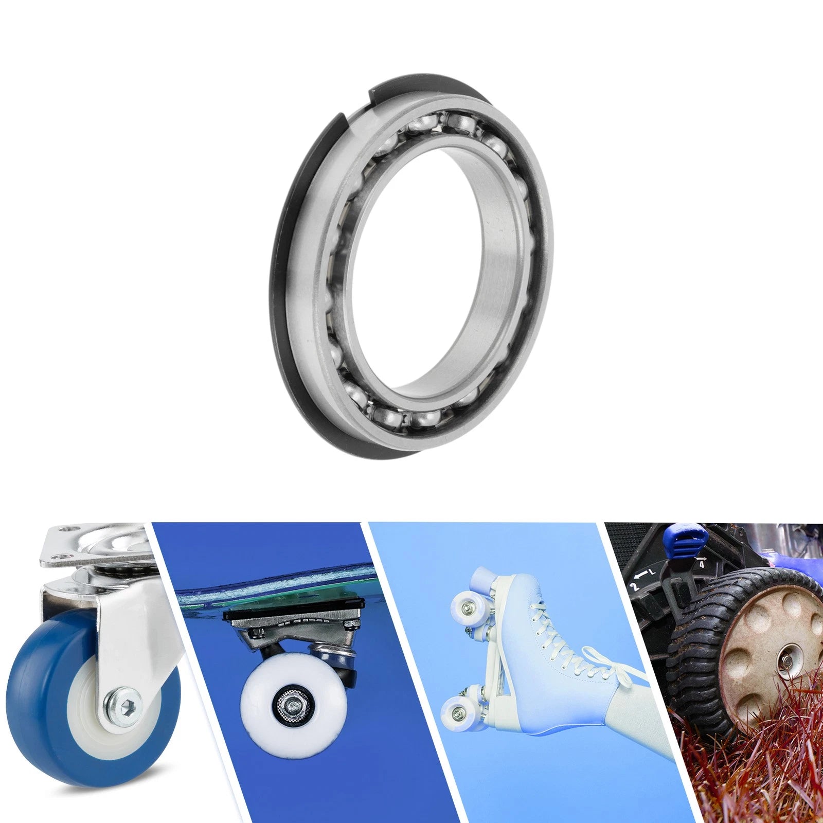 Deep Groove Ball Bearing P5 for Scooter Skateboard Wheel (50x72x12mm)