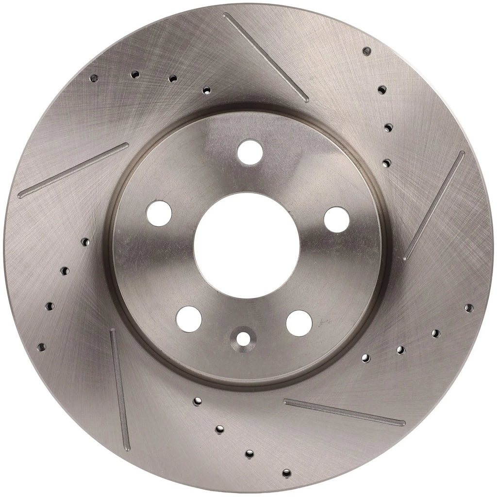 Front Drilled Slotted Brake Rotors for Chevrolet Equinox Malibu (2013–2015)