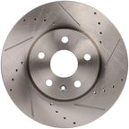 Front Drilled Slotted Brake Rotors for Chevrolet Equinox Malibu (2013–2015)