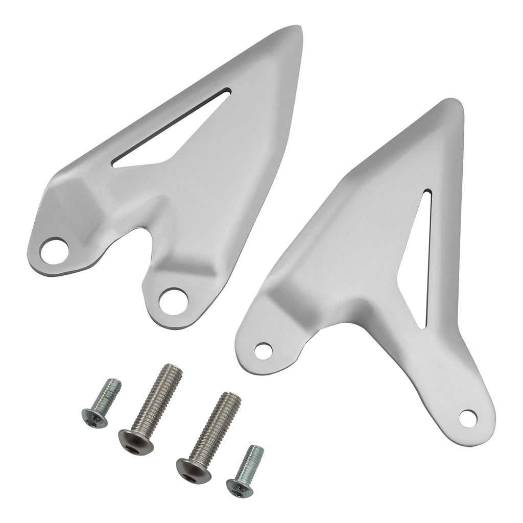 Foot Peg Heel Plate Guard for Kawasaki Ninja 400 (2018–2024), Z400 (2019–2024)